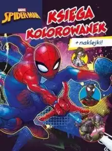 Księga kolorowanek Marvel SpiderMan Książki Dla dzieci