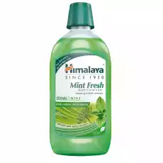 Himalaya Mint Fresh odświeżający płyn do płukania jamy ustnej 450ml Zdrowie i uroda Kosmetyki i akcesoria Pielęgnacja zębów i jamy ustnej