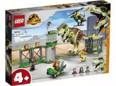 LEGO 76944 Jurassic World Ucieczka tyranozaura Dla dziecka Zabawki Klocki