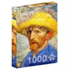 Puzzle 1000 Autoportret w słomkowym kapeluszu G3 Dla dziecka Zabawki Puzzle