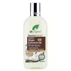 DrOrganic Virgin Coconut Oil Shampoo odświeżającoregenerujący szampon do włosów kręconych i grubych 265ml Zdrowie i uroda Kosmetyki i akcesoria Pielęgnacja i stylizacja włosów Szampony do włosów