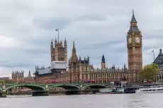 Fototapeta na ścianę pogodny dzień w Londynie Big Ben FP 4624 Dom i ogród Wyposażenie wnętrz Dekoracja Obrazy Ramy Fototapety