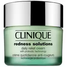 Clinique Redness Solutions Daily Relief Cream beztłuszczowy krem nawilżający do cery naczynkowej 50ml Zdrowie i uroda Kosmetyki i akcesoria Pielęgnacja twarzy Kremy do twarzy