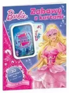 Zabawy z kartami Barbie Książki Dla dzieci