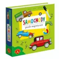 Puzzle magnetyczne Samochody ALEX Alexander Dla dziecka Zabawki Puzzle