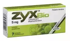 ZYX BIO 5mg x 7 tabletek Zdrowie i uroda Zdrowie Leki Alergia