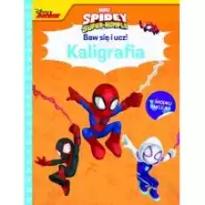 Baw się i ucz Kaligrafia Marvel Spidey i superkumple Książki Dla dzieci