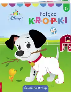 Disney maluch Połącz kropki DTD1 Książki Dla dzieci Edukacyjne