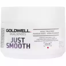 Goldwell Just Smooth 60 sec Treatment maska do włosów cienkich i łamliwych 200ml Zdrowie i uroda Kosmetyki i akcesoria Pielęgnacja i stylizacja włosów Maski do włosów