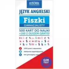 Jezyk angielski Fiszki gimnazjalisty Książki Nauka jezyków