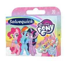 Salvequick My Little Pony plastry dla dzieci 20szt Zdrowie i uroda Zdrowie Urządzenia i akcesoria medyczne