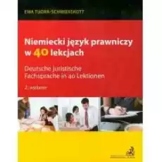 Niemiecki język prawniczy w 40 lekcjach Książki Nauka jezyków