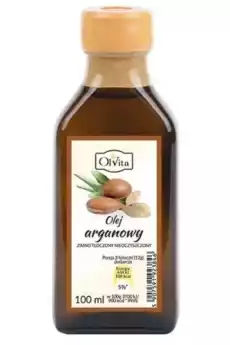 OLVITA Olej arganowy zimnotłoczony 100ml Artykuły Spożywcze Oleje i oliwy