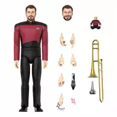 Figurka Star Trek The Next Generation Ultimates Commander Riker Dom i ogród Wyposażenie wnętrz Dekoracja Figurki dekoracyjne Figurki kolekcjonerskie