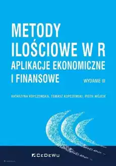 Metody ilościowe w R Aplikacje ekonomiczne Książki Biznes i Ekonomia