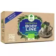 Dary Natury Herbatka body line 50 g Bio Artykuły Spożywcze Herbata