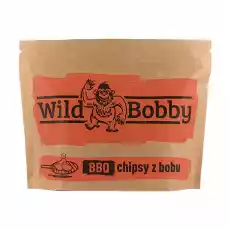 Chipsy z Bobu BBQ 100 g Wild Bobby Artykuły Spożywcze