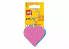 LEGO Classic KE183 Brelok do kluczy z latarką LEGO Serce Dla dziecka Zabawki Klocki