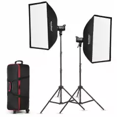 Godox SL100Bi Zestaw 2 lamp LED z akcesoriami Fotografia Akcesoria fotograficzne