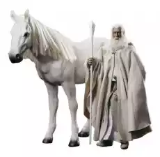 Figurka Lord of the Rings The Crown Series 16 Gandalf the White Dom i ogród Wyposażenie wnętrz Dekoracja Figurki dekoracyjne Figurki kolekcjonerskie