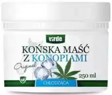 Virde Końska Maść Z Konopiami Chłodząca 250Ml Zdrowie i uroda