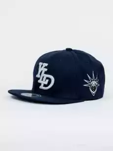 Czapka Z Daszkiem Snapback Granatowa Royal Blue Front YLD Odzież obuwie dodatki Galanteria i dodatki Nakrycia głowy Czapki z daszkiem