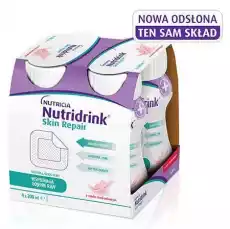 Nutridrink Skin Repair o smaku truskawkowym 200ml x 4 sztuki Artykuły Spożywcze Zdrowa żywność