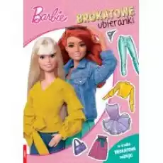 Barbie Brokatowe Ubieranki Książki Dla dzieci