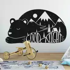 Naklejka na ścianę good night bear Dom i ogród