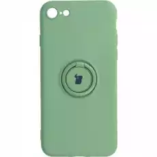 Etui Bizon Case Silicone Ring do iPhone SE 20222020 87 jasnozielone Telefony i akcesoria Akcesoria telefoniczne Etui