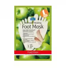 Intensive Healing Foot Mask skarpetki regenerujące Jabłko 1 para Zdrowie i uroda Kosmetyki i akcesoria Manicure i pedicure Kosmetyki do stóp