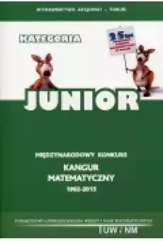 Matematyka z wesołym Kangurem Poziom JUNIOR Książki Podręczniki i lektury