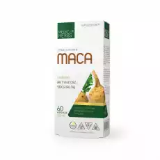 MEDICA HERBS Maca 620mg 60 kaps Zdrowie i uroda