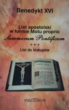 List apostolski w formie motu proprio Summorum Książki Religia