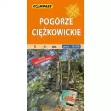 Mapa wodoodporna Pogórze Ciężkowickie 150 000 Książki Literatura podróżnicza