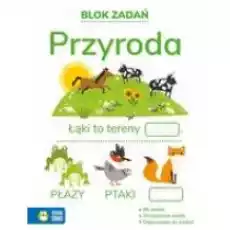 Blok zadań Przyroda Książki Dla dzieci