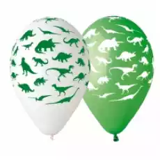 Godan Balony premium Dinozaury 30 cm 5 szt Prezenty Pakowanie prezentów