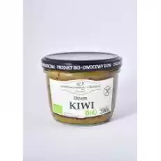 Owocowy Dom Dżem z mini kiwi o obniżonej zawartości cukru bezglutenowy 200 g Artykuły Spożywcze Dżemy i konfitury