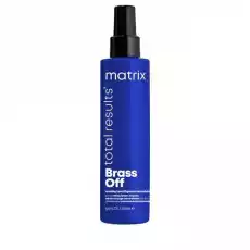 Matrix Total Results Brass Off spray neutralizujący do włosów rozjaśnianych 200ml Zdrowie i uroda Kosmetyki i akcesoria Pielęgnacja i stylizacja włosów Odżywki do włosów