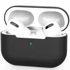 Etui TechProtect Icon do Apple AirPods Pro 1 2 czarne Sprzęt RTV Audio Akcesoria Audio