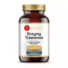 Enzymy Trawienne 60 kapsułek Yango Artykuły Spożywcze Produkty dietetyczne Suplementy