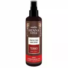 Venita Henna Style Termo spray do stylizacji włosów z termoochroną 200ml Zdrowie i uroda Kosmetyki i akcesoria Pielęgnacja i stylizacja włosów