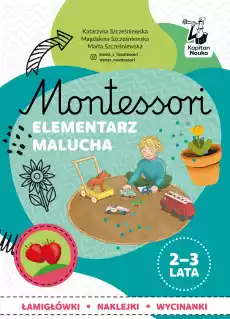 Elementarz malucha 23 lata Montessori Książki Dla dzieci Edukacyjne