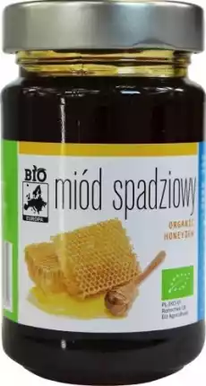 MIÓD SPADZIOWY BIO 300 g BIO EUROPA Artykuły Spożywcze Miód