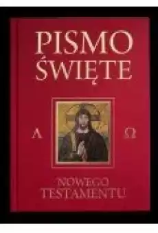 Pismo Święte Nowego Testamentu Bordo Książki Religia