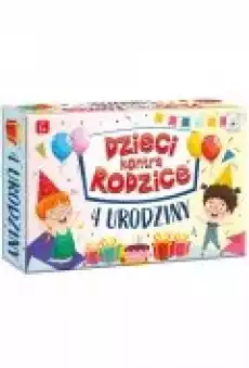 Dzieci kontra Rodzice 4 urodziny Gry Gry planszowe