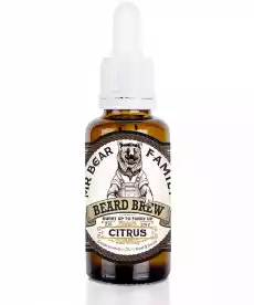 Olejek do brody Citrus Mr Bear Family 30ml Zdrowie i uroda Kosmetyki i akcesoria Pielęgnacja twarzy