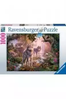 Puzzle 1000 el Wilki w lecie Dla dziecka Zabawki Puzzle