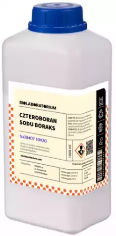 Boraks Borax Czteroboran Sodu Dziesięciowodny 1kg BioLaboratorium Zdrowie i uroda