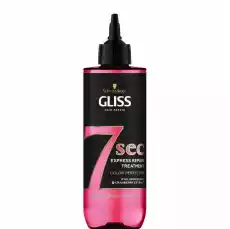 Gliss 7sec Express Repair Treatment Color Perfector 200ml Zdrowie i uroda Kosmetyki i akcesoria Pielęgnacja i stylizacja włosów Odżywki do włosów